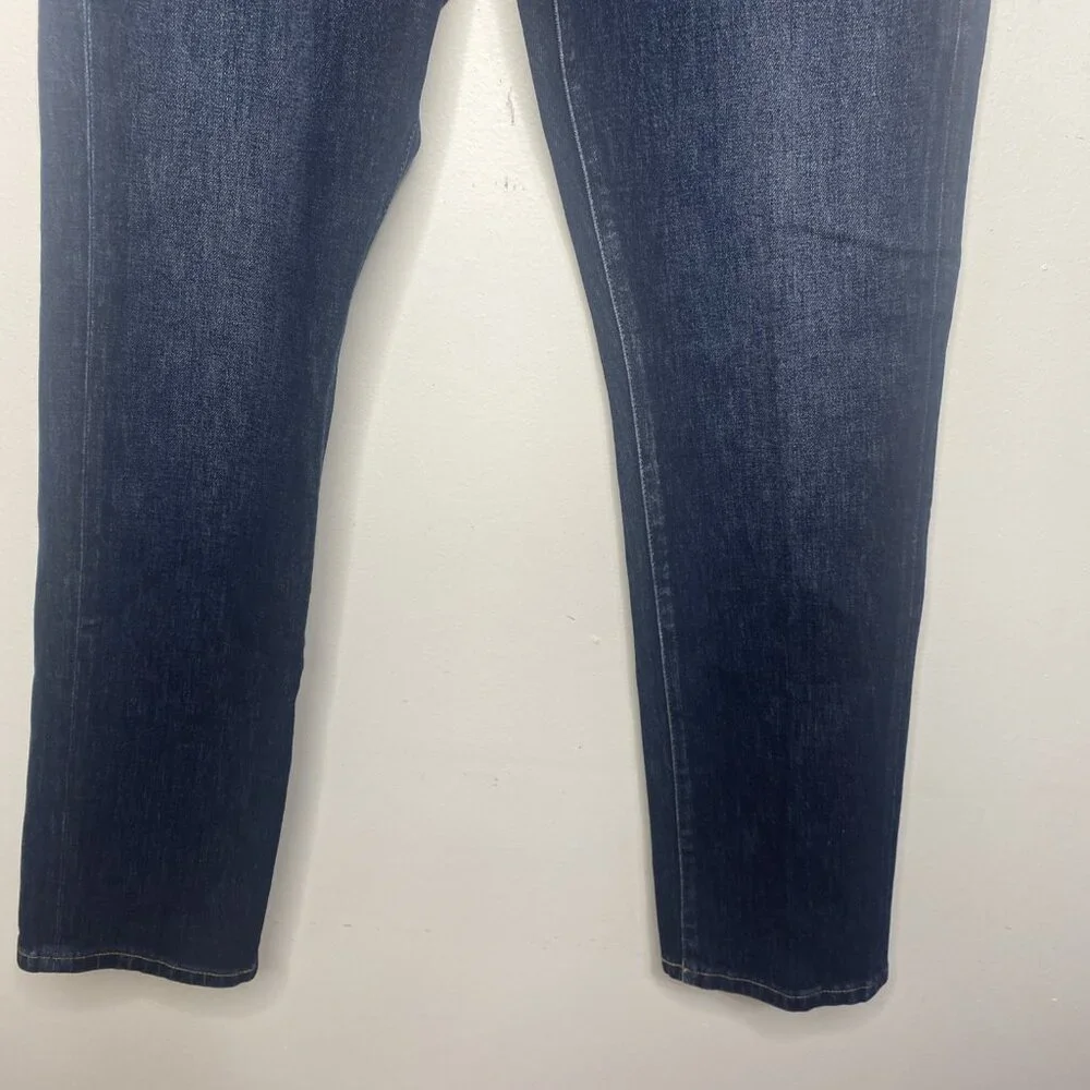 Lucky Brand Mens 31 x 32 410 Athletic Slim Leg Stretch Denim Jeans Dark Wash - Picture 4 of 12